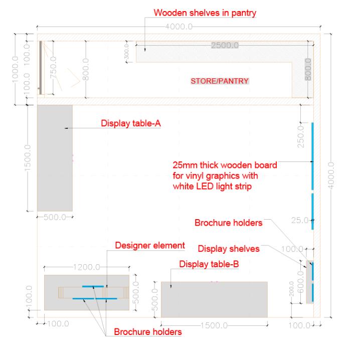 Exibition Stand Technical Draw
