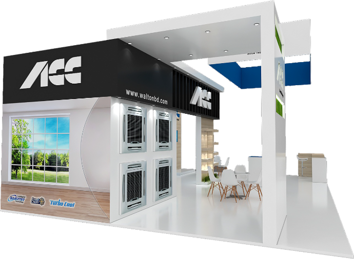 Exposition layout and setup